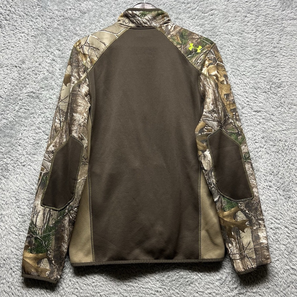 Under Armour‎ Scent Control Camouflage Realtree Jacket Coldgear Mens Medium - Picture 12 of 16